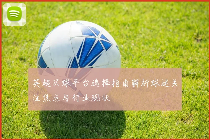 英超买球平台选择指南解析球迷关注焦点与行业现状